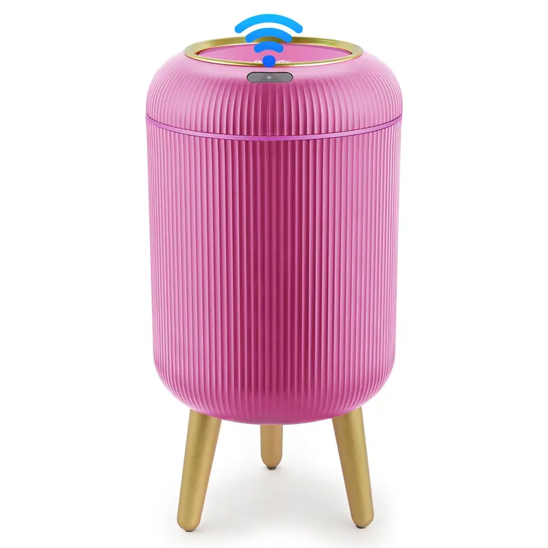 Smart Touchless Trash Can – Waterproof Automatic Motion Sensor Waste Bin for Bathroom & Office