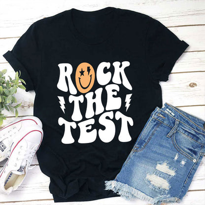 Rock The Test Teacher T-Shirt