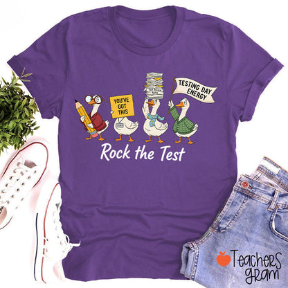You've Got This Testing Day Energy Rock The Test Teacher T-Shirt