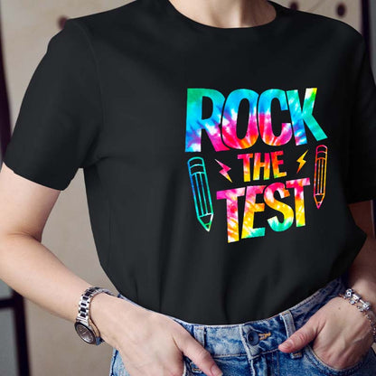 Rock The Test Teacher T-Shirt