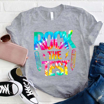 Rock The Test Teacher T-Shirt