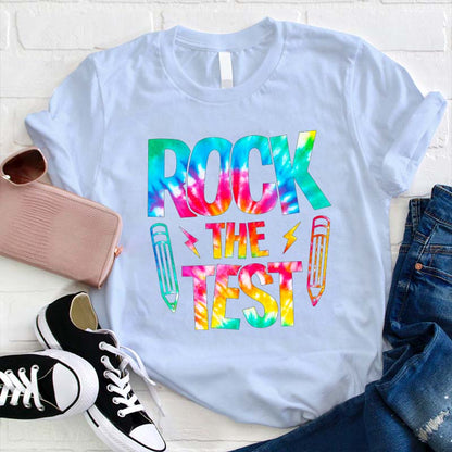 Rock The Test Teacher T-Shirt