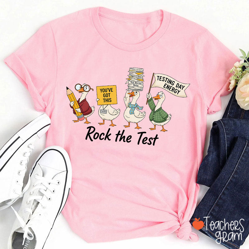You've Got This Testing Day Energy Rock The Test Teacher T-Shirt