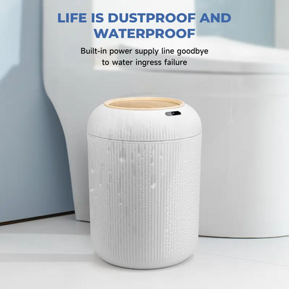 Smart Touchless Trash Can – Waterproof Automatic Motion Sensor Waste Bin for Bathroom & Office