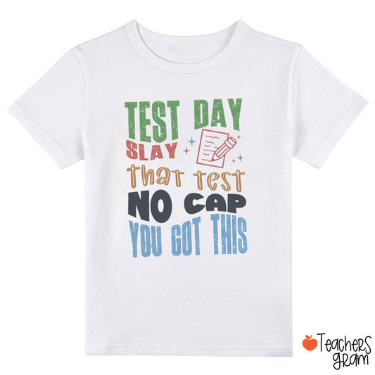 Test Day Slay That Test No Cap You Got This Class T-Shirt